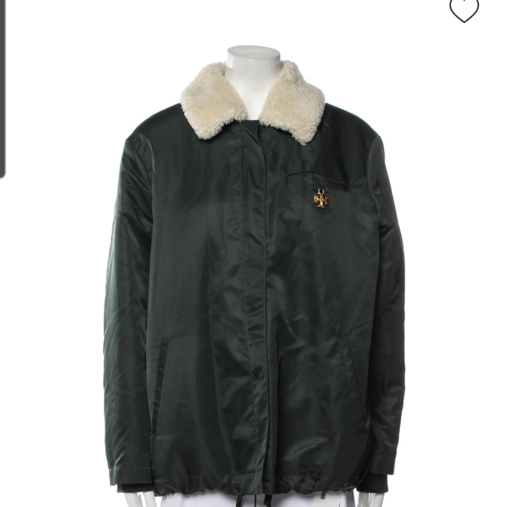 Tory Burch Beautiful Emerald Green Jacket
